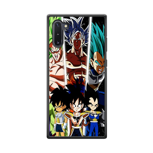 Goku And Brother Transformation Samsung Galaxy Note 10 Case