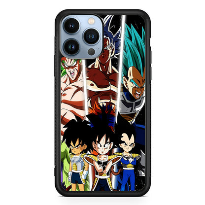 Goku And Brother Transformation iPhone 14 Pro Case