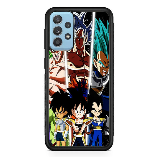 Goku And Brother Transformation Samsung Galaxy A72 Case