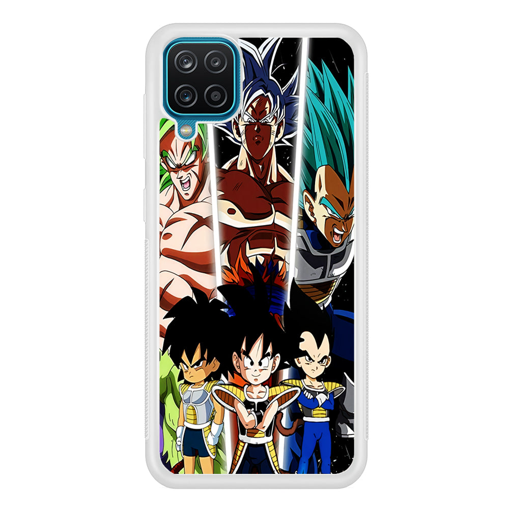 Goku And Brother Transformation Samsung Galaxy A12 Case