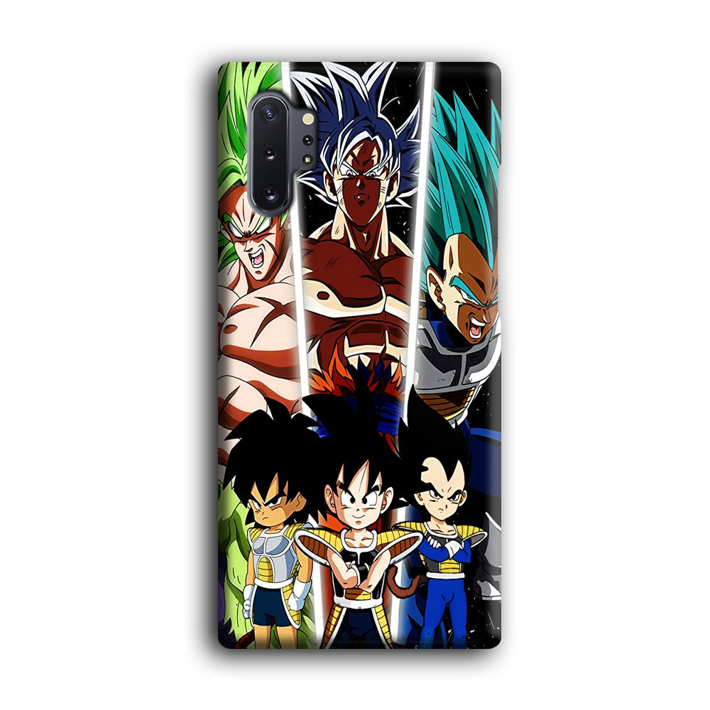 Goku And Brother Transformation Samsung Galaxy Note 10 Plus Case
