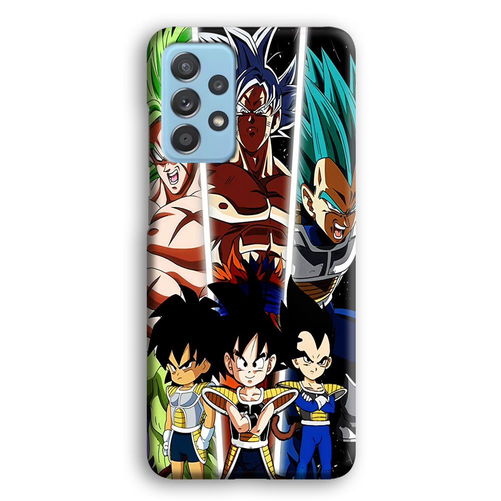 Goku And Brother Transformation Samsung Galaxy A52 Case