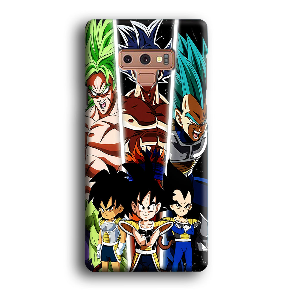 Goku And Brother Transformation Samsung Galaxy Note 9 Case