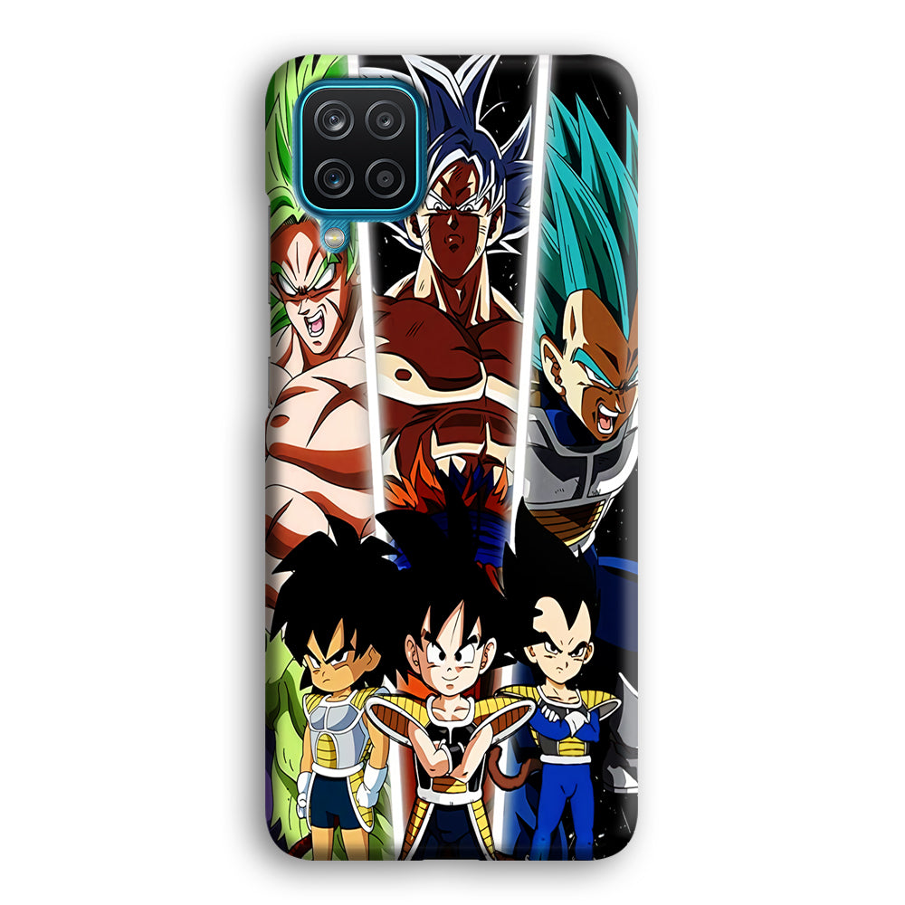 Goku And Brother Transformation Samsung Galaxy A12 Case