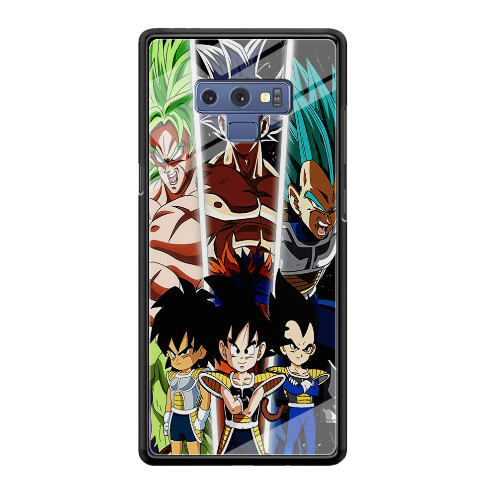 Goku And Brother Transformation Samsung Galaxy Note 9 Case