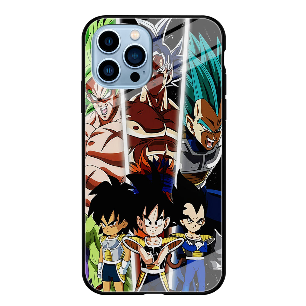 Goku And Brother Transformation iPhone 14 Pro Case