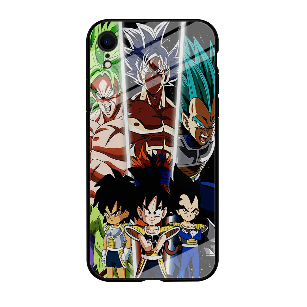 Goku And Brother Transformation iPhone XR Case