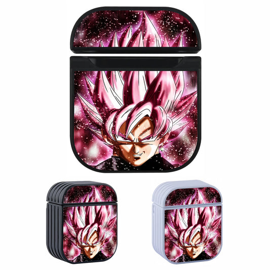 Goku Black Super Saiyan Rose Hard Plastic Case Cover For Apple Airpods