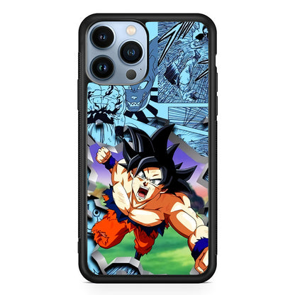 Goku Comic Power iPhone 14 Pro Max Case