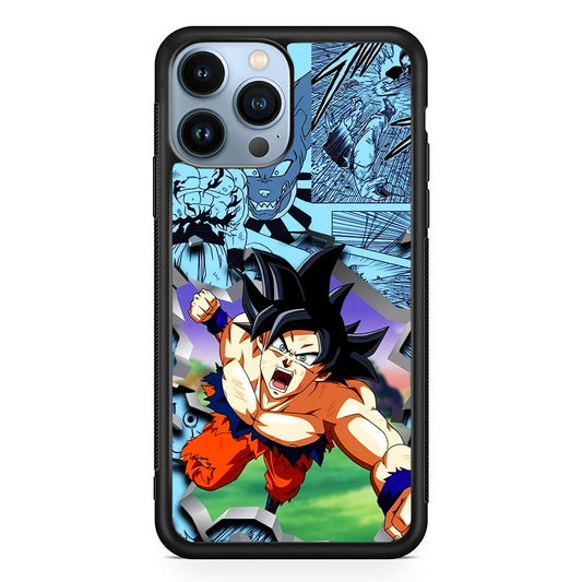 Goku Comic Power iPhone 14 Pro Max Case