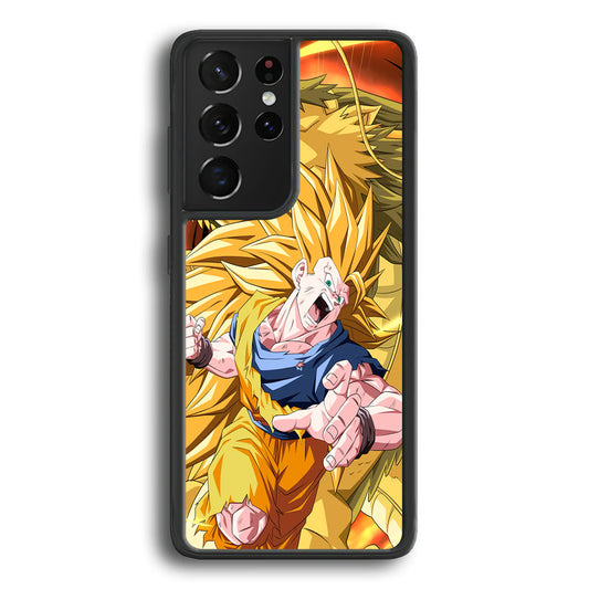 Goku Saiyan Dragon Samsung Galaxy S23 Ultra Case - Ezzystore