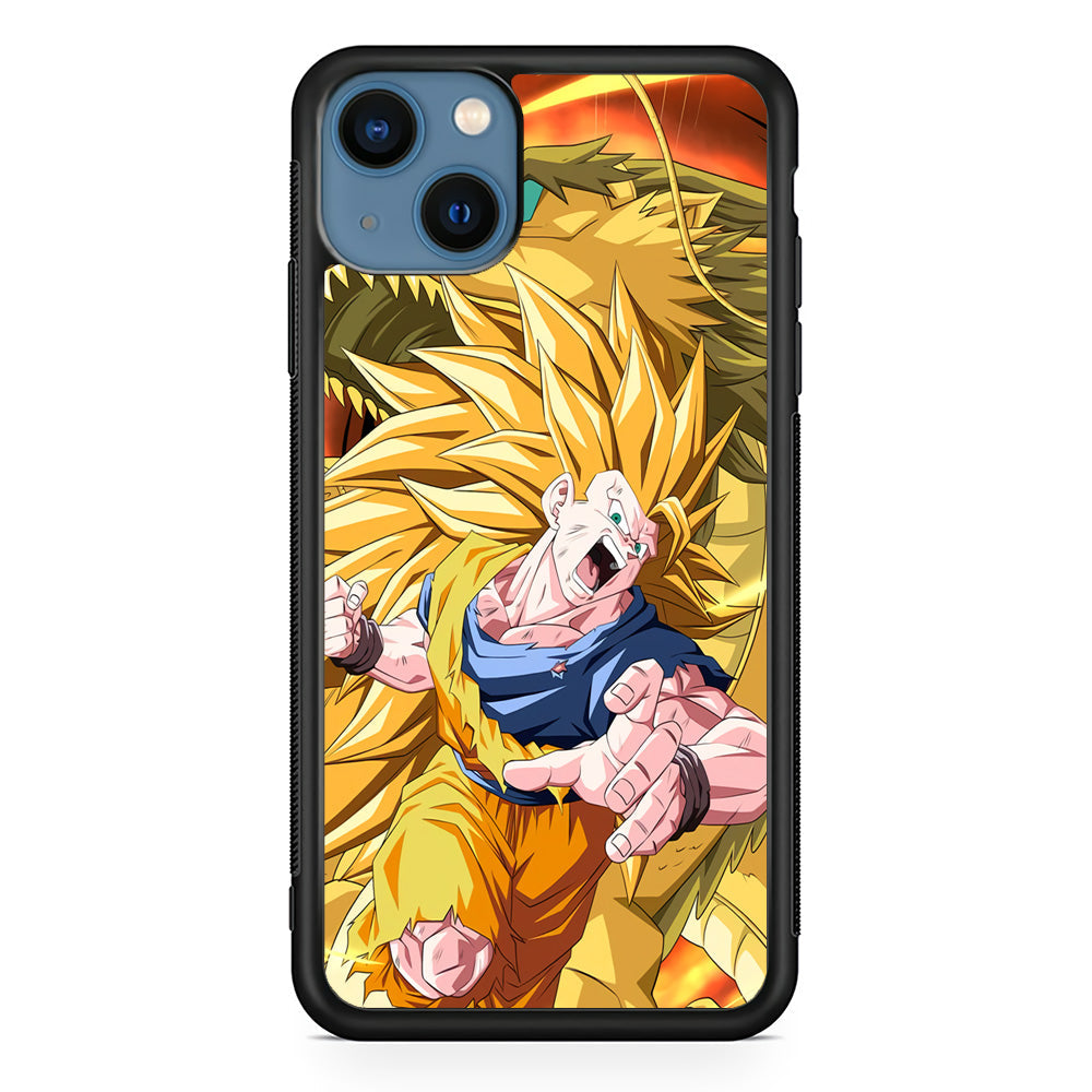 Goku Saiyan Dragon iPhone 14 Plus Case