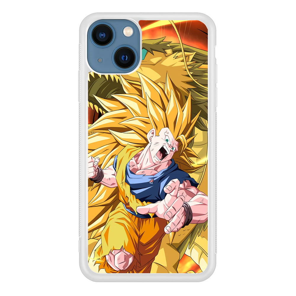 Goku Saiyan Dragon iPhone 15 Plus Case