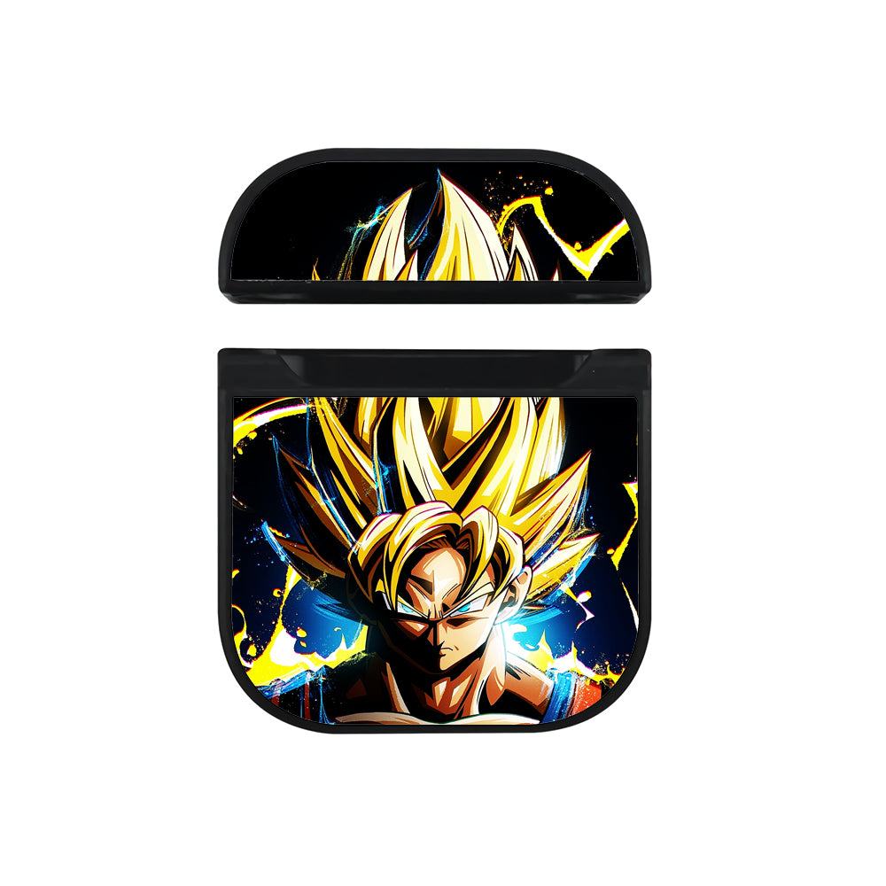 Goku Super Saiyan Dragon Ball Z Hard Plastic Case Cover For Apple Airpods