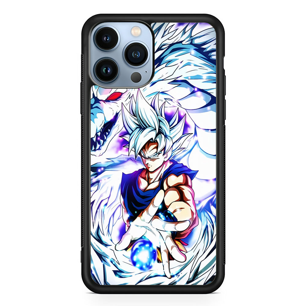 Goku White Dragon iPhone 14 Pro Case