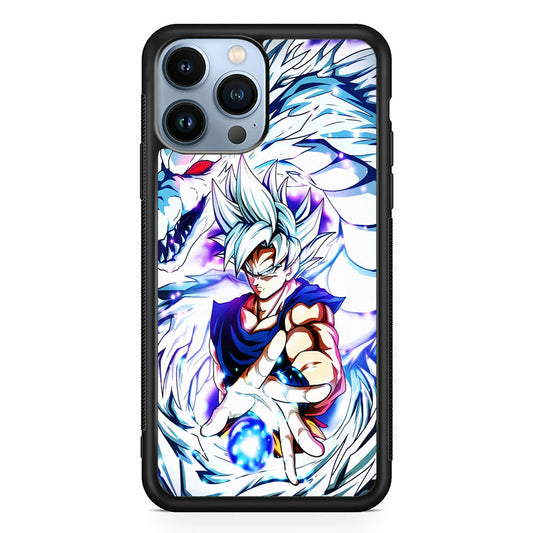 Goku White Dragon iPhone 14 Pro Max Case