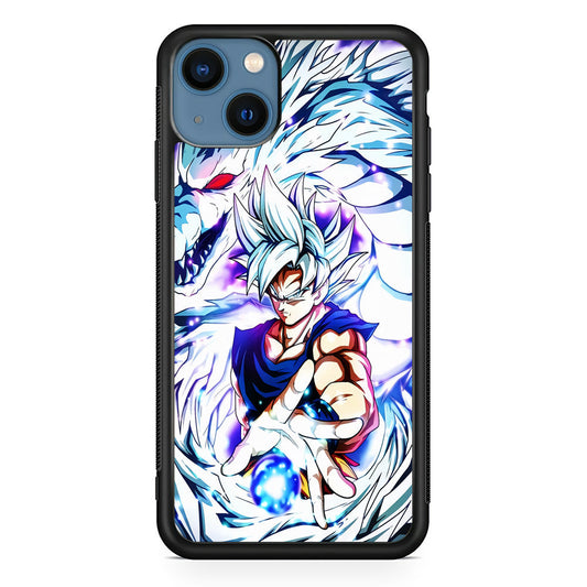 Goku White Dragon iPhone 14 Plus Case