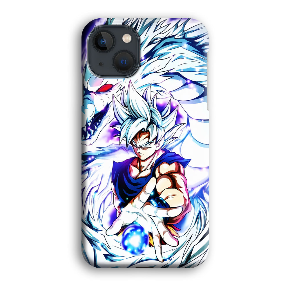 Goku White Dragon iPhone 15 Case