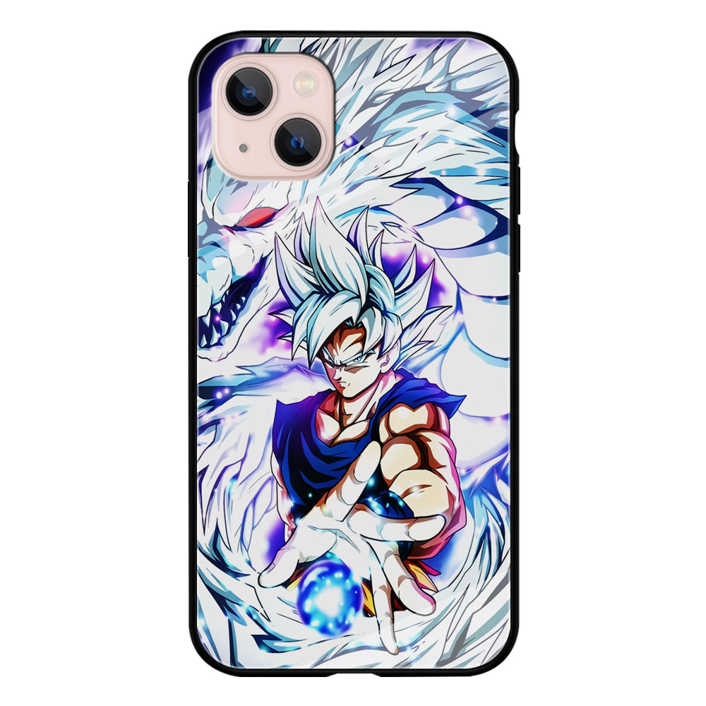 Goku White Dragon iPhone 14 Plus Case