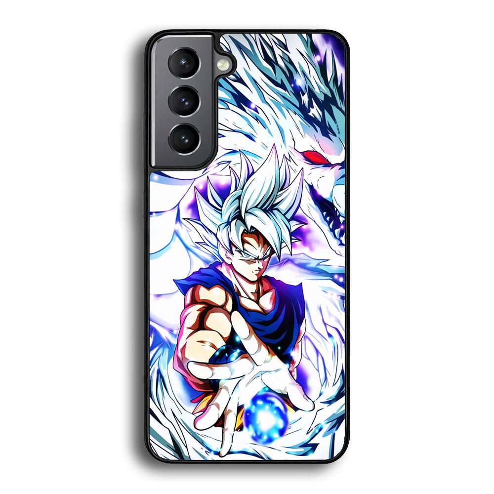 Goku X White Dragon Samsung Galaxy S22 Case - Ezzystore