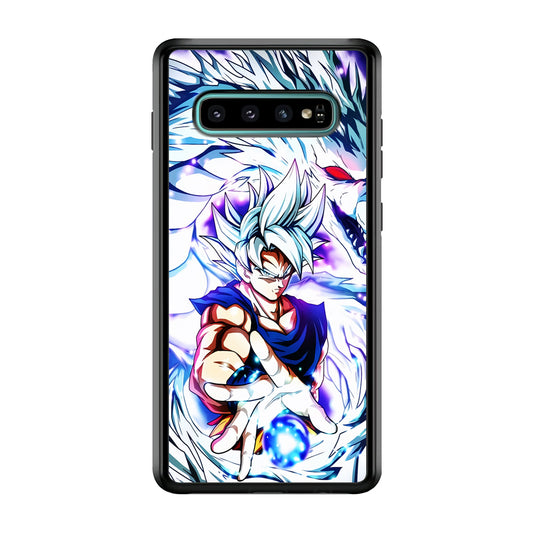 Goku X White Dragon Samsung Galaxy S10 Case
