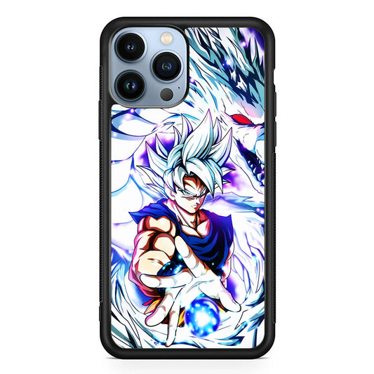 Goku X White Dragon iPhone 14 Pro Case
