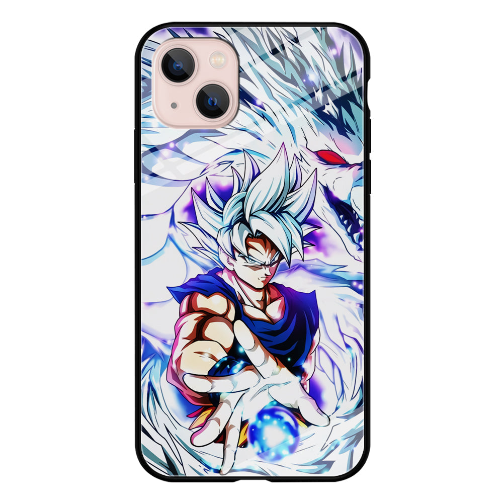 Goku X White Dragon iPhone 14 Plus Case
