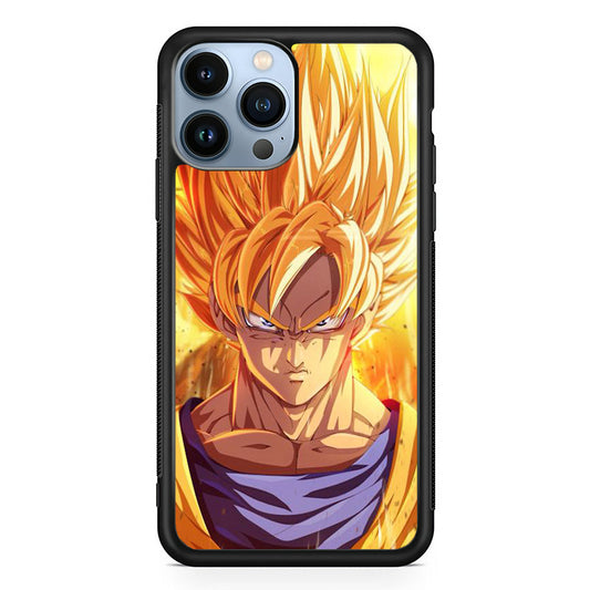 Goku Yellow Super Saiyan iPhone 14 Pro Max Case