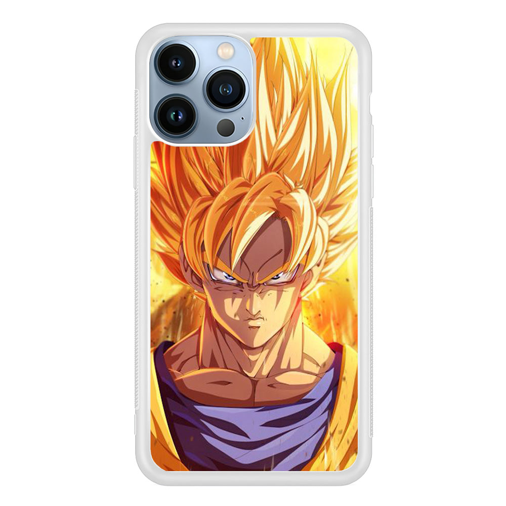 Goku Yellow Super Saiyan iPhone 15 Pro Max Case