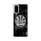 Golden State Warriors Grey Word Abstract Samsung Galaxy S20 Case