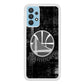 Golden State Warriors Grey Word Abstract Samsung Galaxy A32 Case