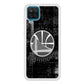 Golden State Warriors Grey Word Abstract Samsung Galaxy A12 Case
