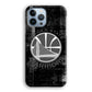 Golden State Warriors Grey Word Abstract iPhone 15 Pro Max Case