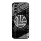 Golden State Warriors Grey Word Abstract Samsung Galaxy S21 Case