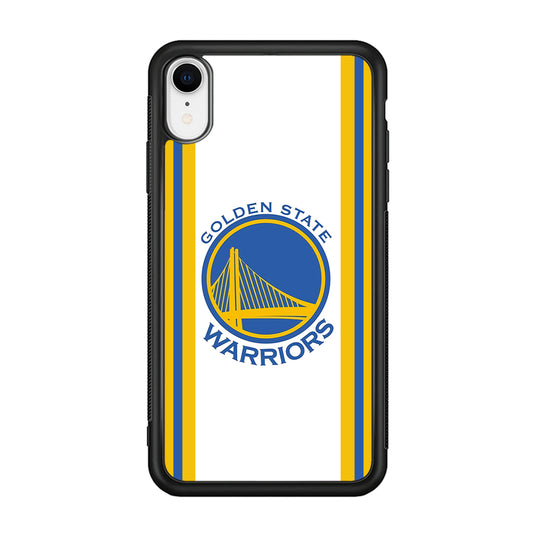 Golden State Warriors Suit Jersey iPhone XR Case