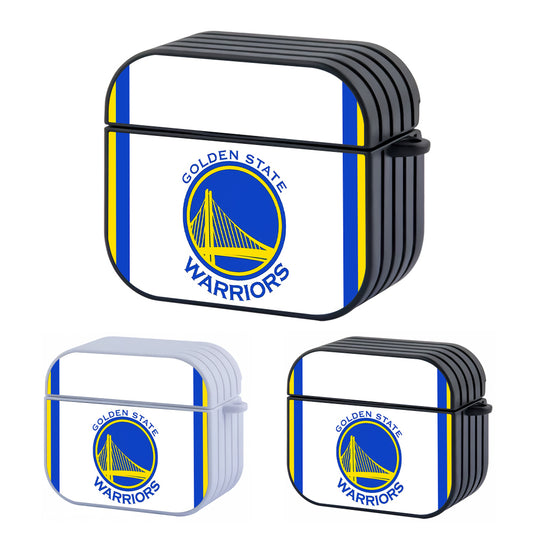 Golden State Warriors White Costume Hard Plastic Case Cover For Apple Airpods 3