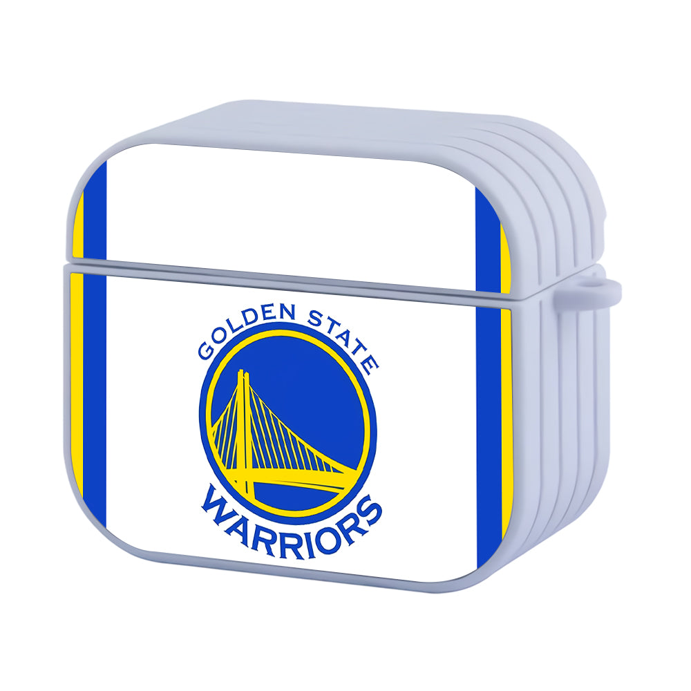 Golden State Warriors White Costume Hard Plastic Case Cover For Apple Airpods 3