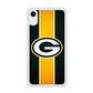 Green Bay Packers Yellow Stripe iPhone XR Case