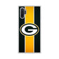 Green Bay Packers Yellow Stripe Samsung Galaxy Note 10 Plus Case