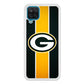 Green Bay Packers Yellow Stripe Samsung Galaxy A12 Case