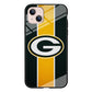 Green Bay Packers Yellow Stripe iPhone 14 Plus Case