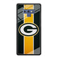 Green Bay Packers Yellow Stripe Samsung Galaxy Note 9 Case