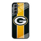 Green Bay Packers Yellow Stripe Samsung Galaxy S21 Case