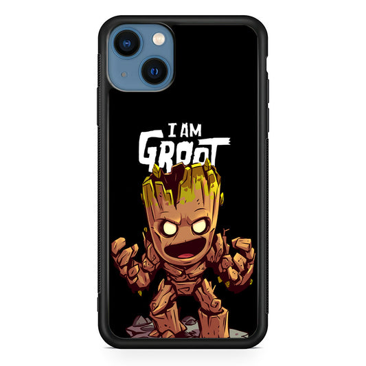 Groot Angry Mode iPhone 14 Plus Case