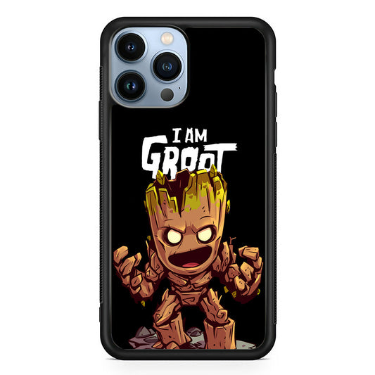 Groot Angry Mode iPhone 14 Pro Case