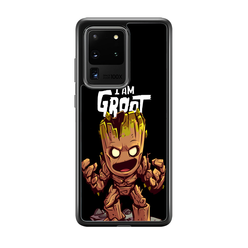 Groot Angry Mode Samsung Galaxy S20 Ultra Case