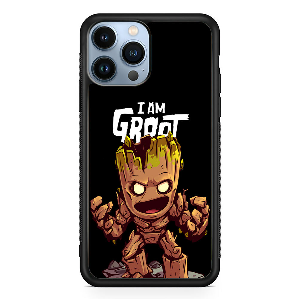 Groot Angry Mode iPhone 15 Pro Case