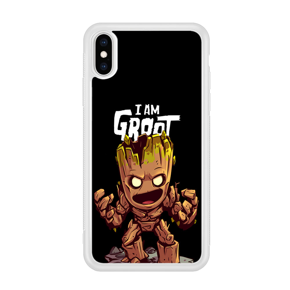 Groot Angry Mode iPhone XS Case