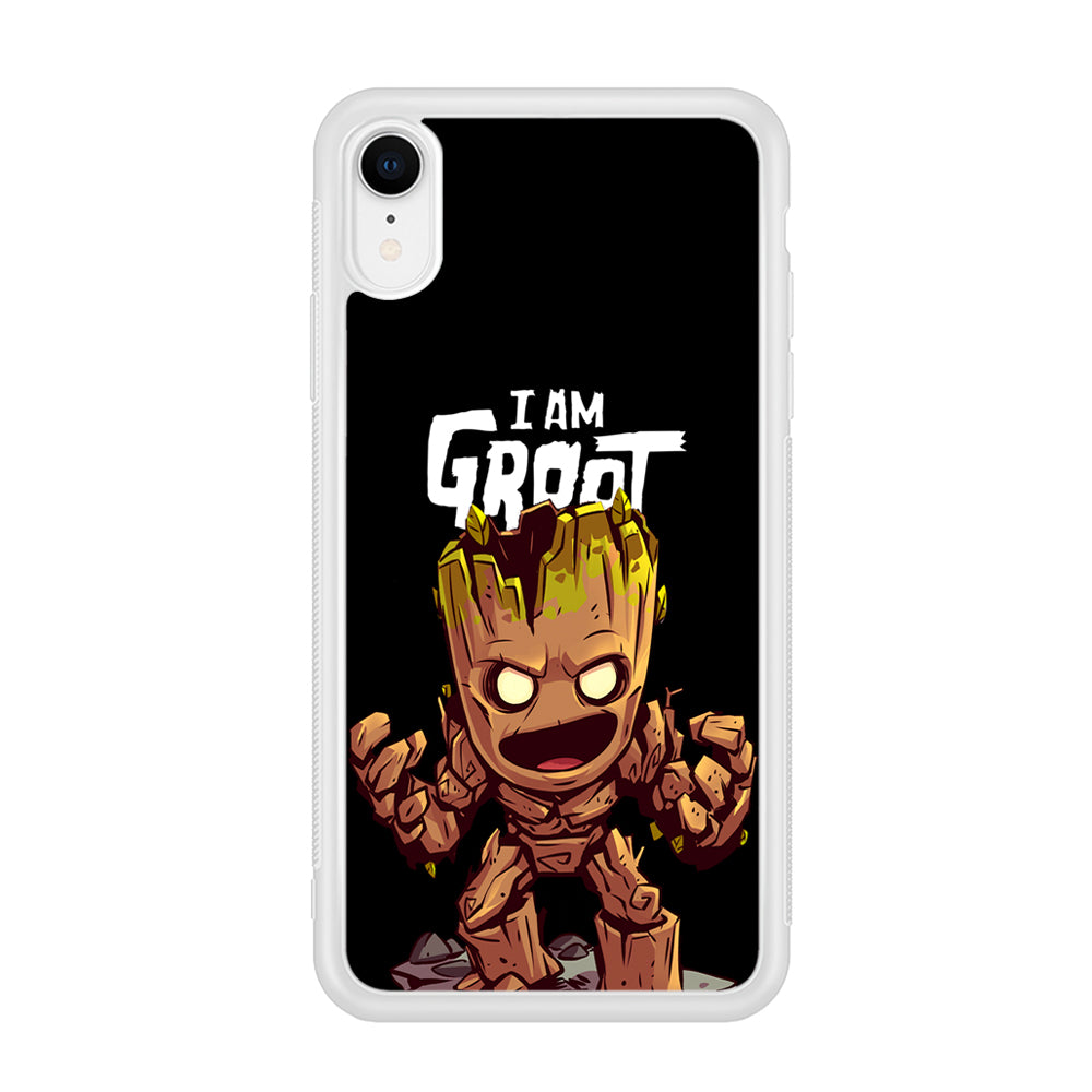 Groot Angry Mode iPhone XR Case
