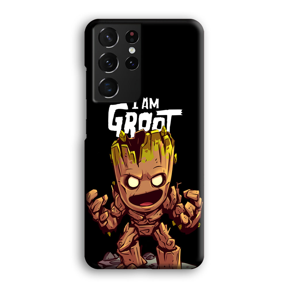 Groot Angry Mode Samsung Galaxy S21 Ultra Case